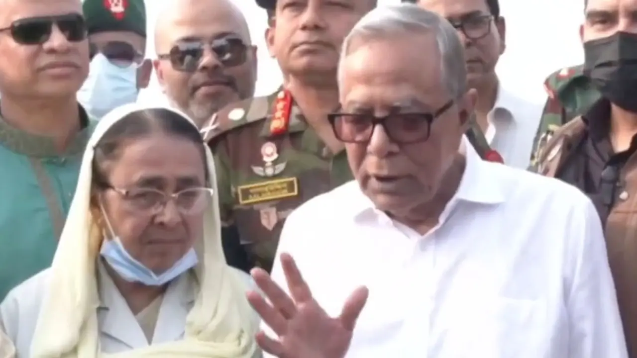 বঙ্গবন্ধুকন্যা আমার বাড়িতে আসছেন, আমরা খুশি : রাষ্ট্রপতি