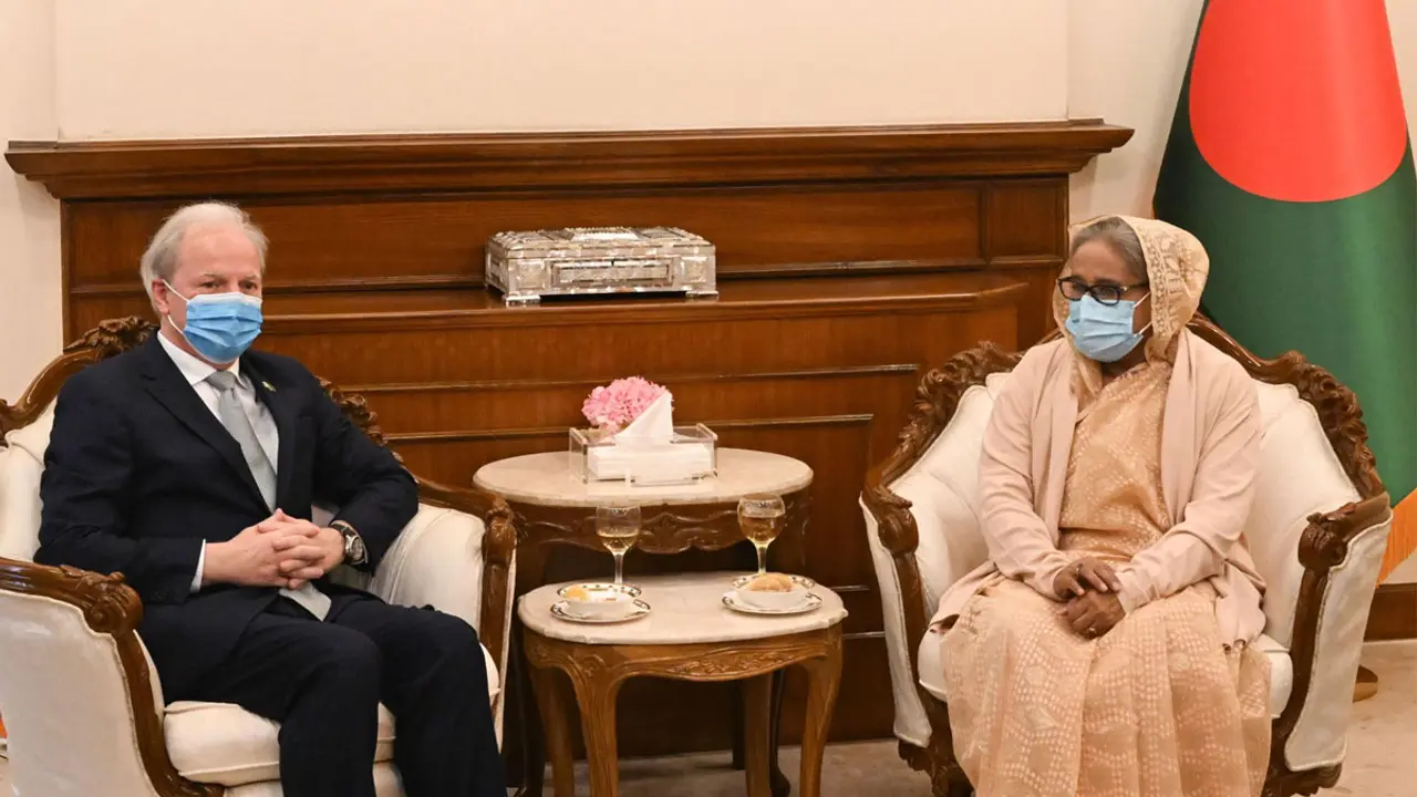 বৃহত্তর বৈশ্বিক সহায়তার ওপর গুরুত্বারোপ প্রধানমন্ত্রীর