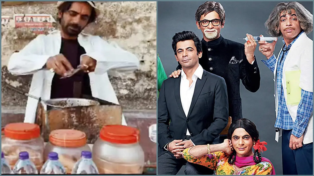 দুধ বিক্রি করছেন কৌতুক অভিনেতা সুনীল গ্রোভার!