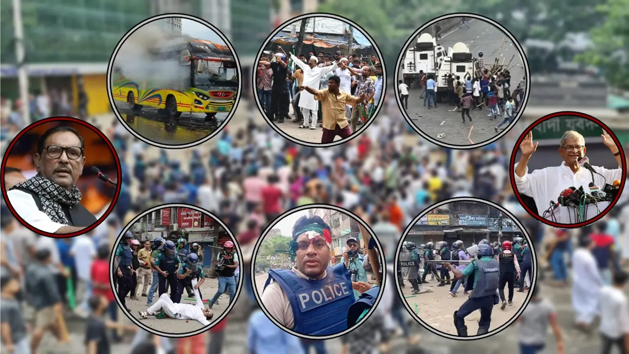হঠাৎ কর্মসূচিতে রাজধানীতে রাজনৈতিক উত্তাপ