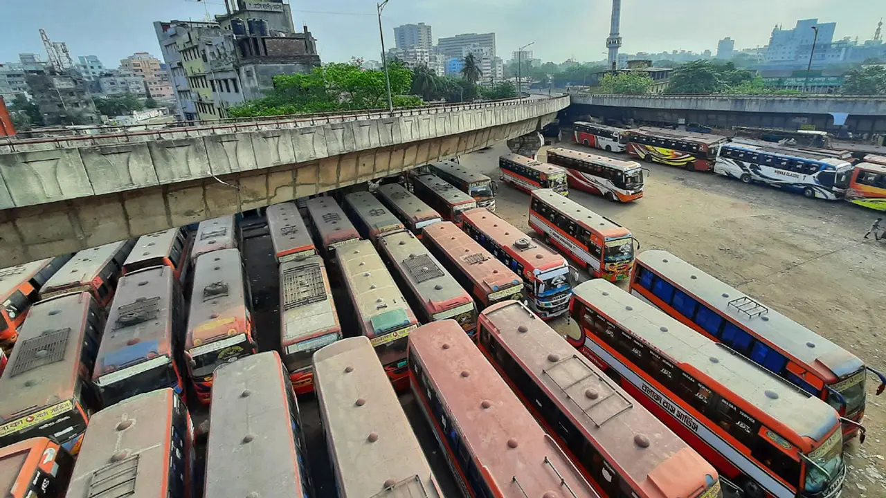 ঢাকায় কাল বাস চলাচল নিয়ে শঙ্কা
