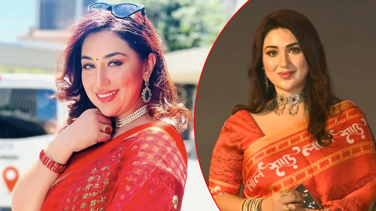 লাল ভালোবাসার প্রতীক: অপু বিশ্বাস