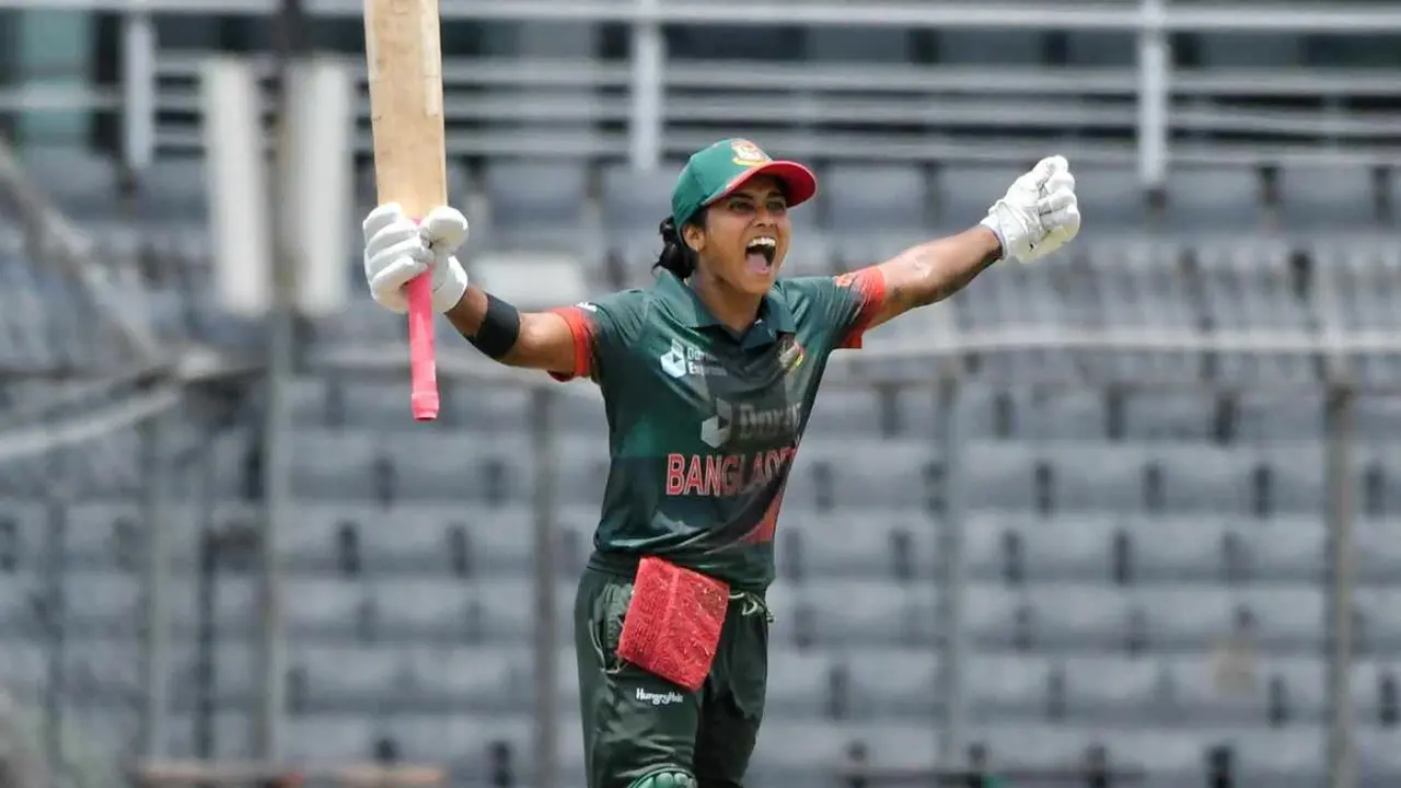 ফারজানার ইতিহাসগড়া সেঞ্চুরি, বাংলাদেশের বড় সংগ্রহ