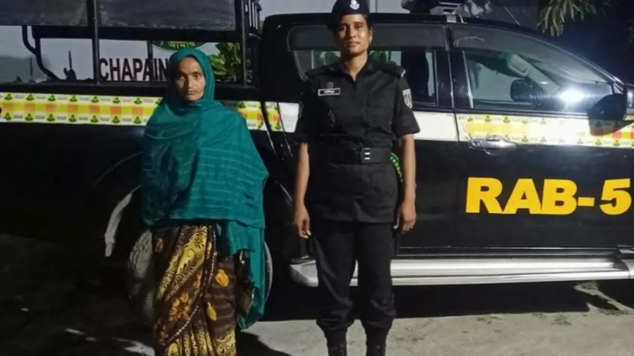 ৪ কোটি টাকার হেরোইনসহ স্ত্রী আটক, স্বামী পলাতক
