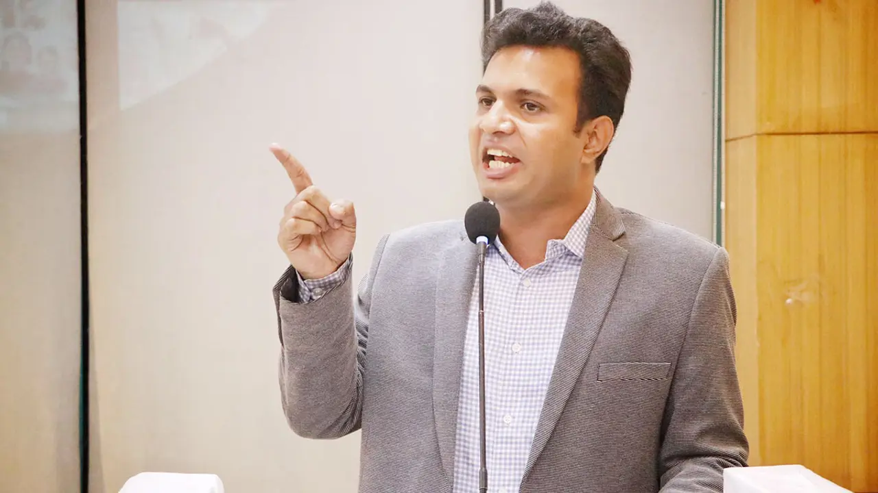 পাওয়ার পলিটিক্স নয়, মেধাশক্তি বিকাশের রাজনীতি করব : সাদ্দাম
