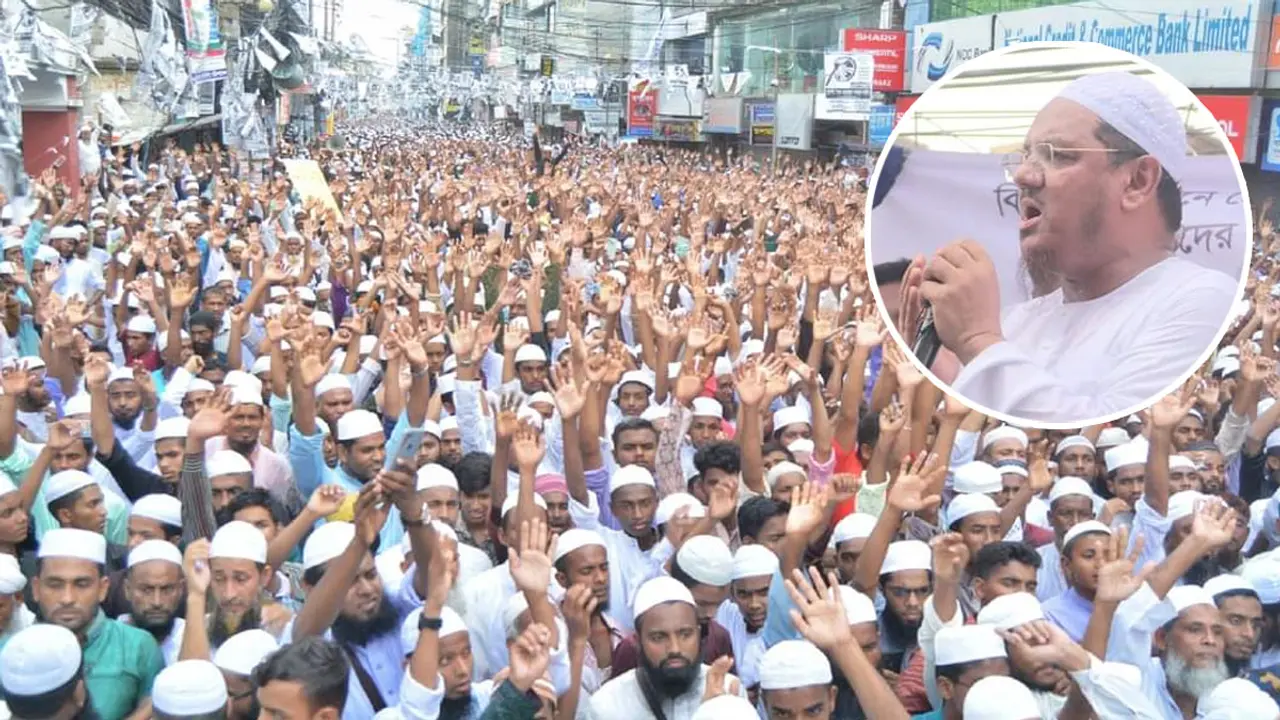 হাবিবুল আউয়ালের সিইসি হওয়ার যোগ্যতা নেই : চরমোনাই পীর
