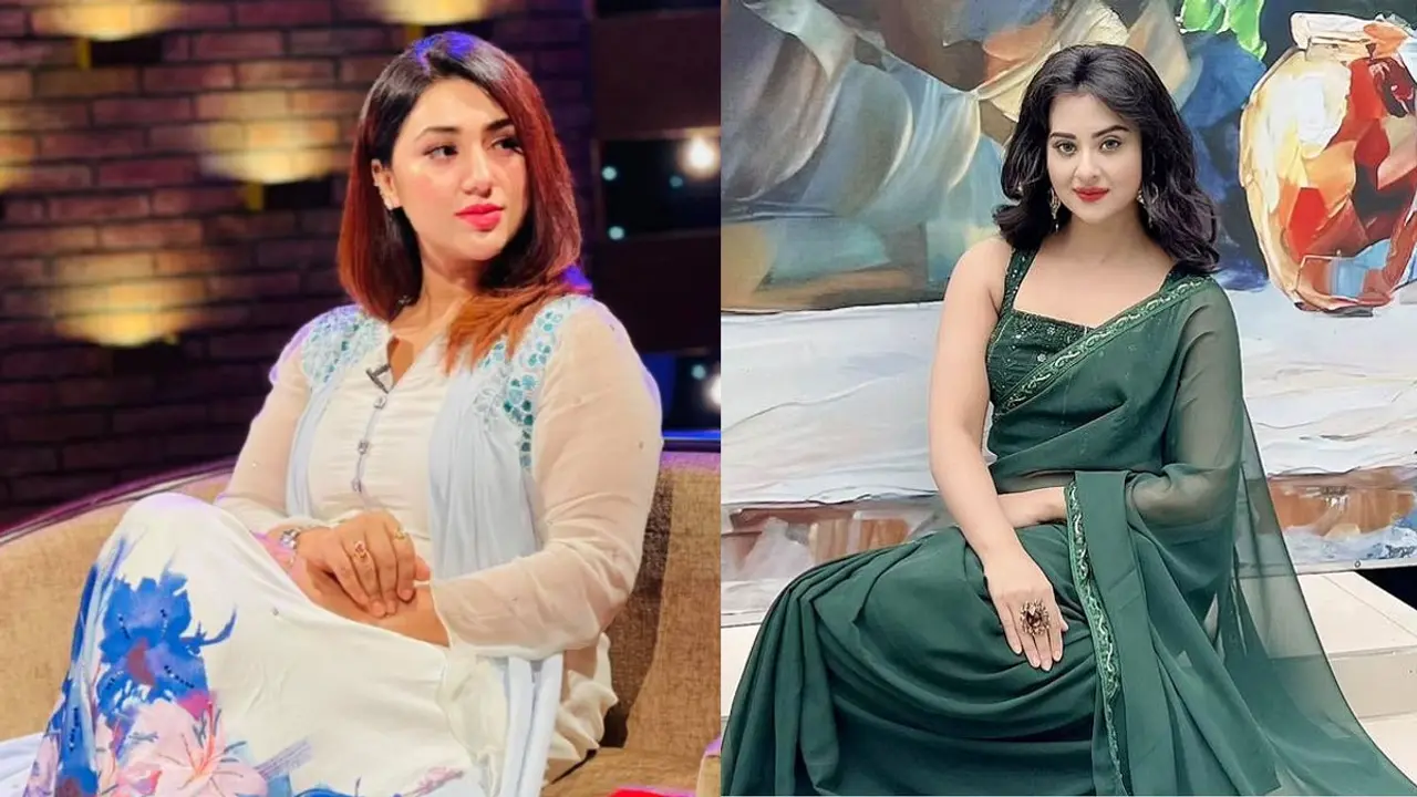 আবারো মুখোমুখি অপু-বুবলী