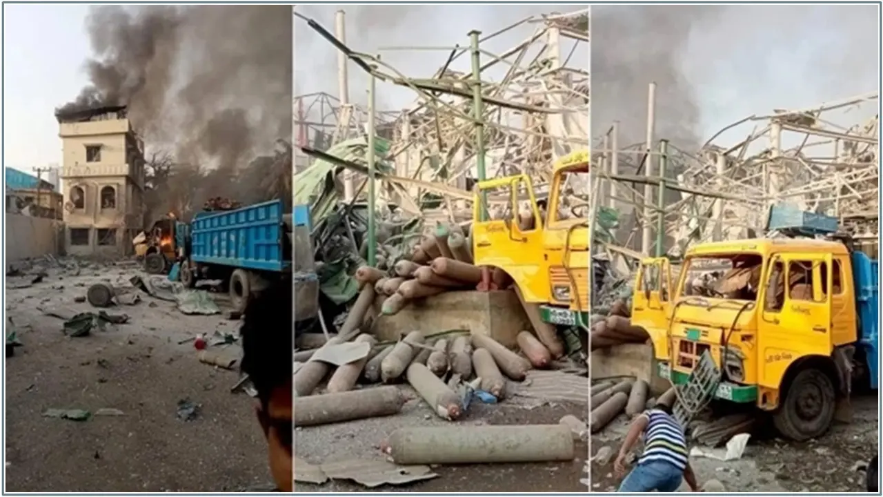 অতিরিক্ত চাপে বিস্ফোরণ, ধারণা কারখানা কর্মকর্তার