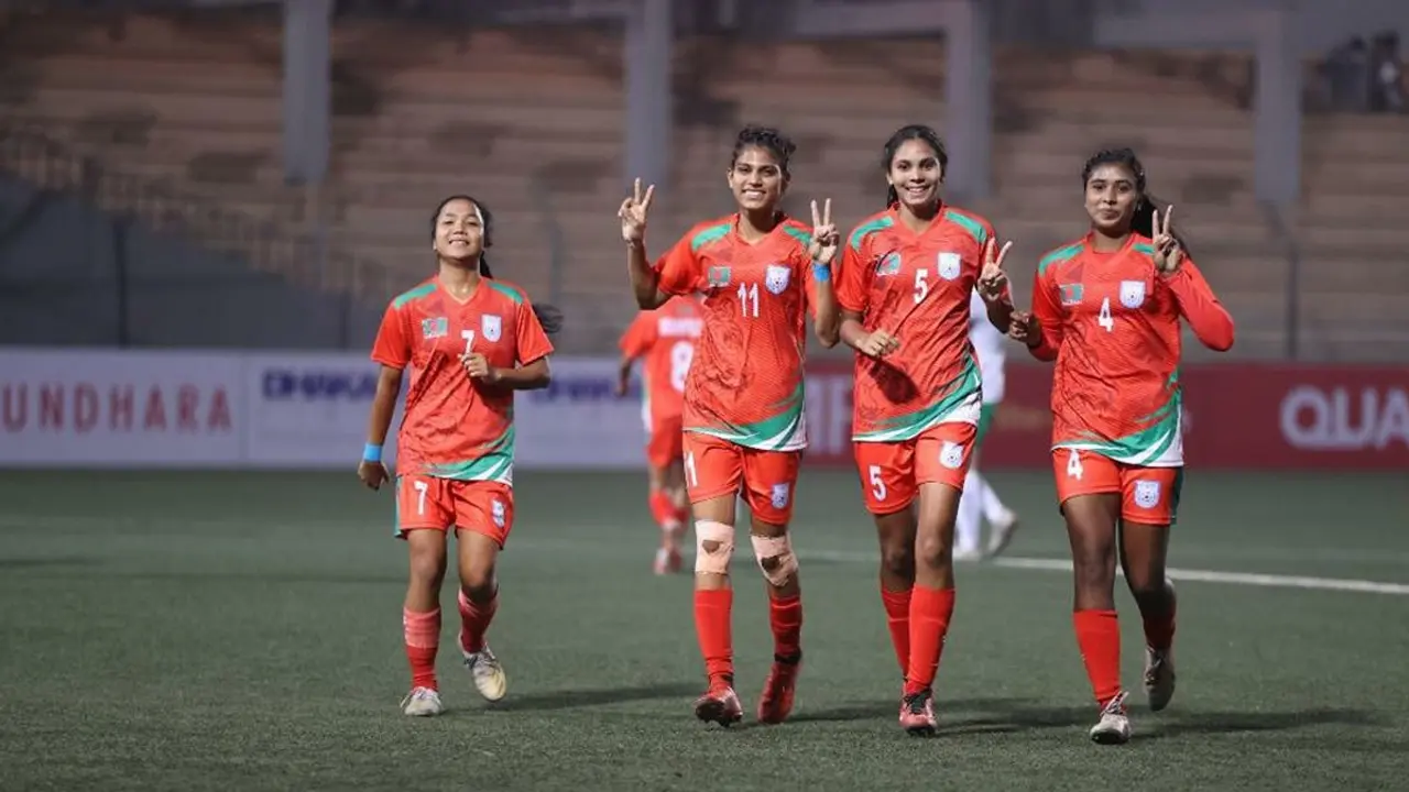 তুর্কমেনিস্তানের জালে বাংলাদেশের ৪ গোল