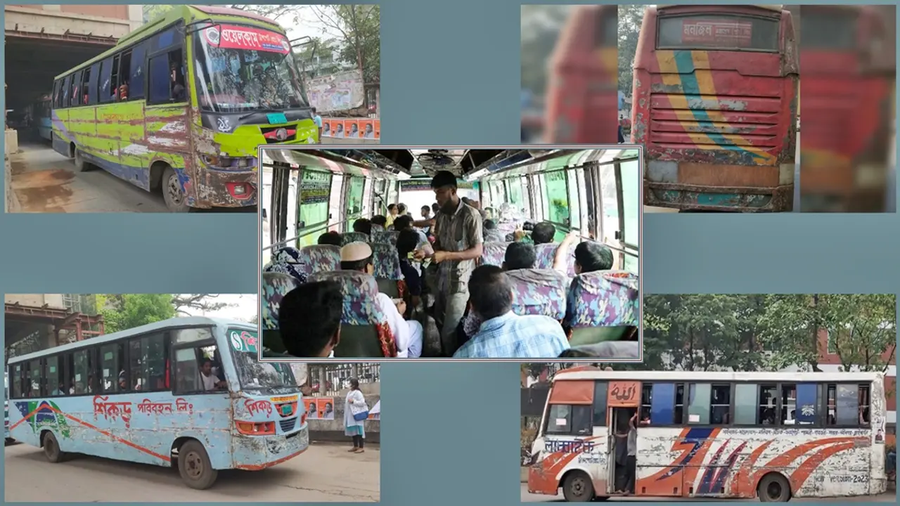 জিরো সার্ভিসেও বাস মালিকদের কাছে ভাড়া আদায়ই মুখ্য!