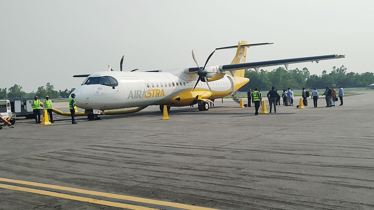 সৈয়দপুর-ঢাকা রুটে ফ্লাইট শুরু করল এয়ার অ্যাস্ট্রা