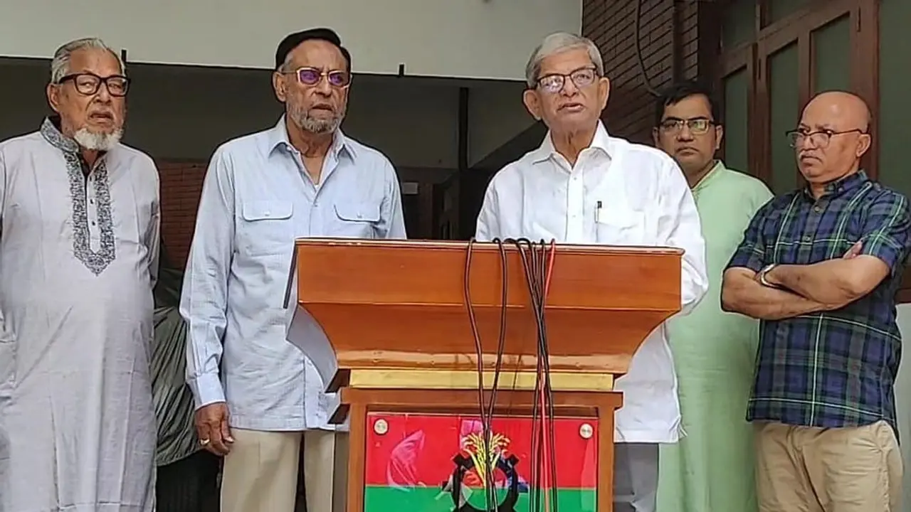 দুর্নীতির কারণে জনজীবন দুঃসহ হয়ে পড়েছে : মির্জা ফখরুল