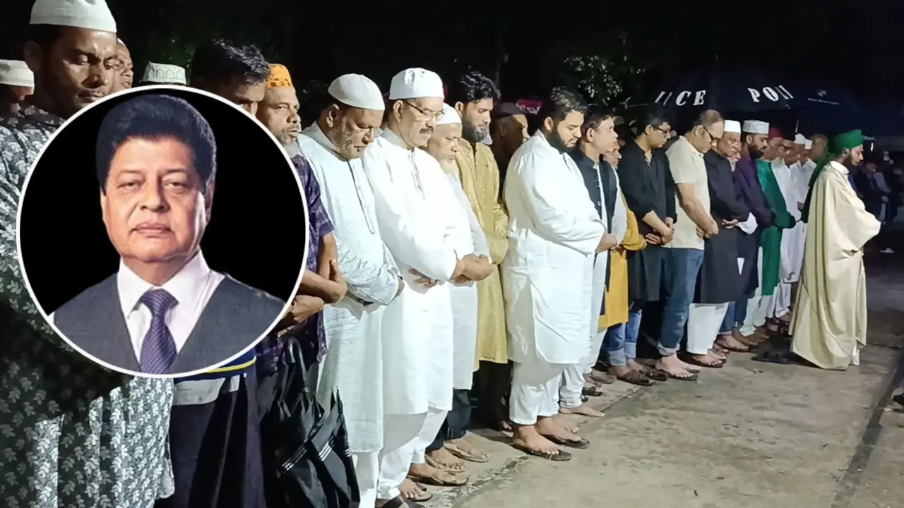 গাজীপুরে চিরনিদ্রায় শায়িত হলেন চিত্রনায়ক ফারুক