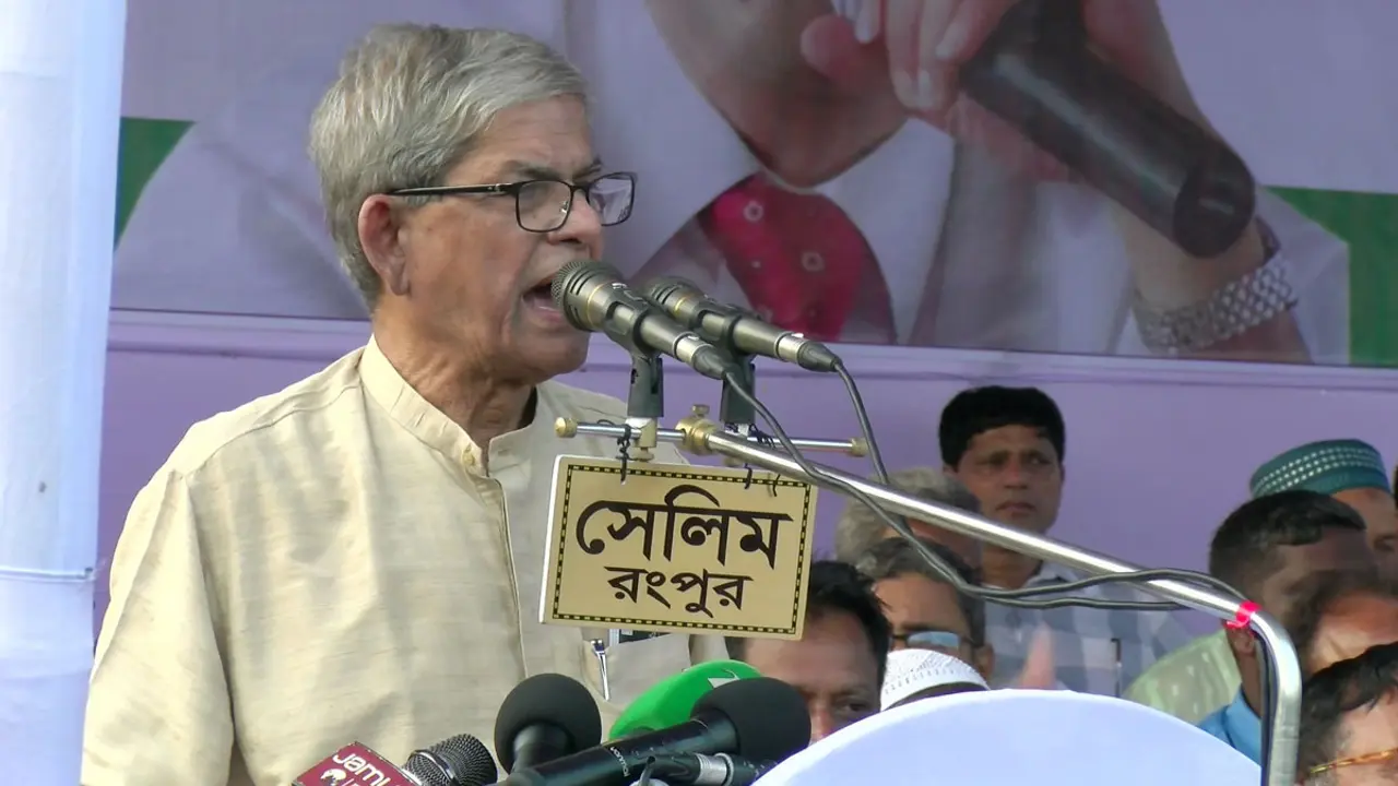 এখন দাবি একটাই, শেখ হাসিনার পদত্যাগ : ফখরুল