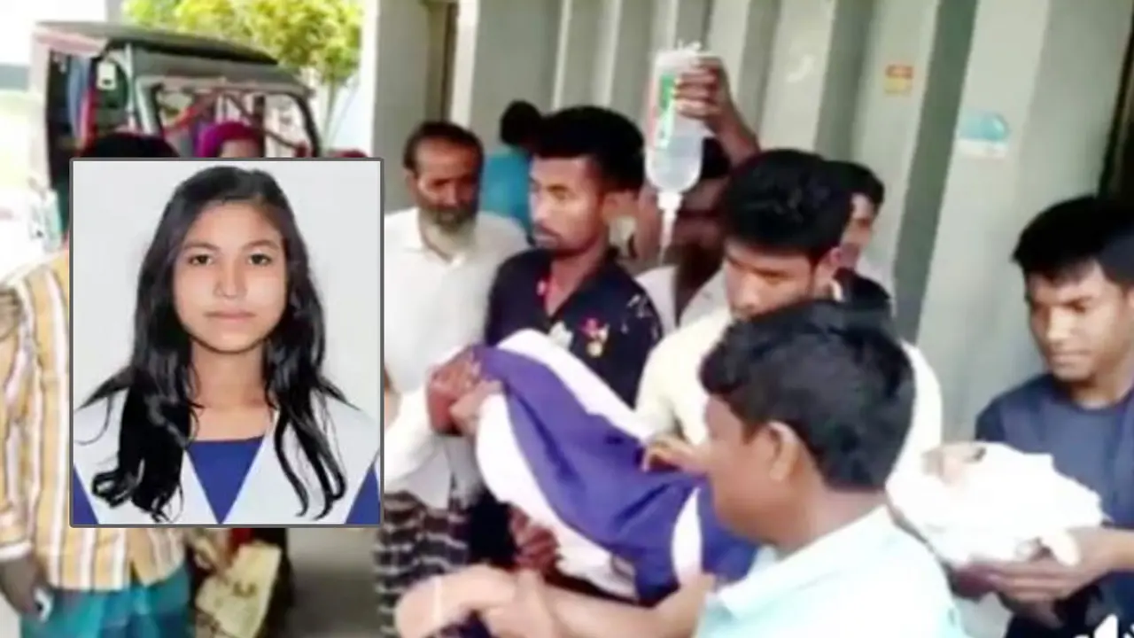 স্কুল থেকে ফেরার পথে দশম শ্রেণির ছাত্রীকে কুপিয়ে মারল বখাটে 