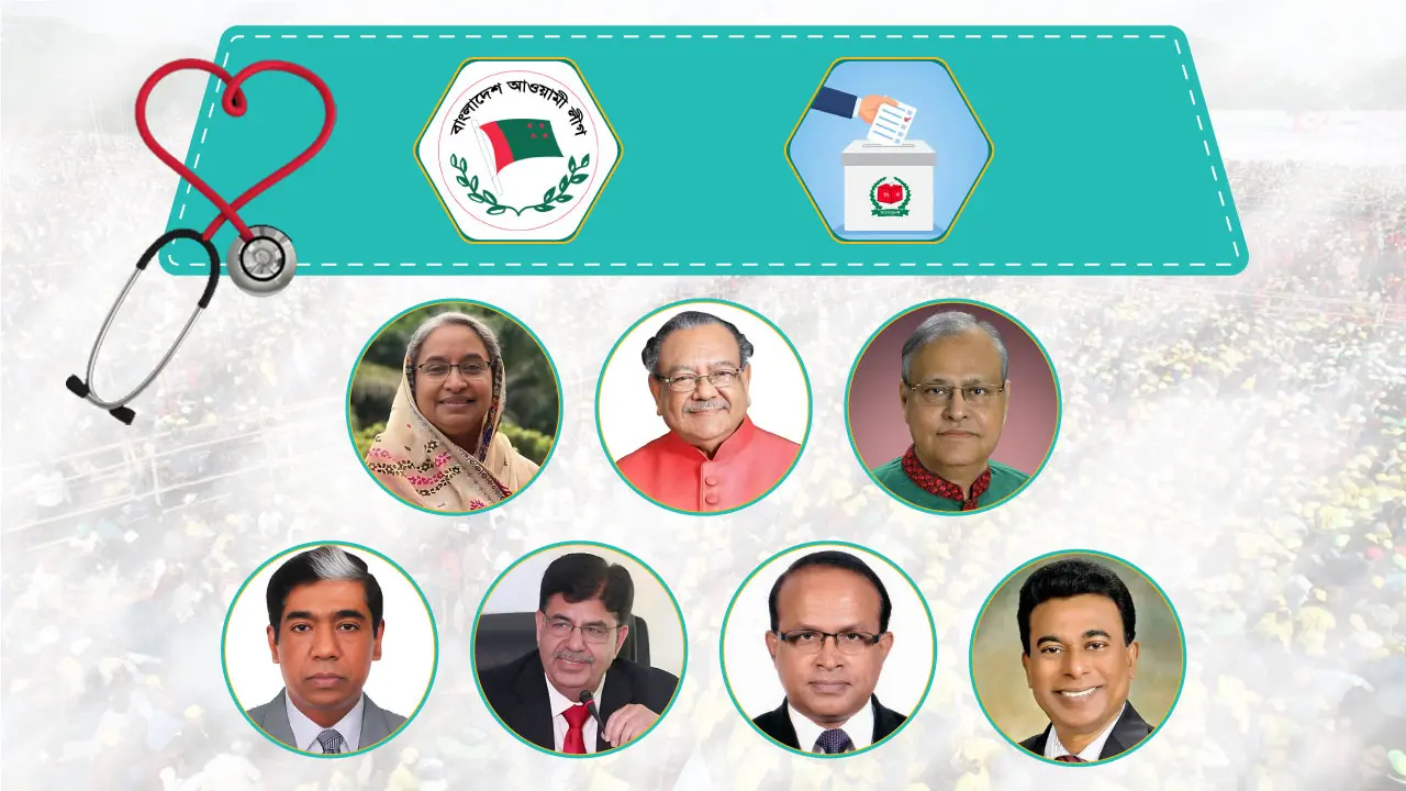আওয়ামী লীগের টিকিট পেতে মরিয়া দুই ডজন চিকিৎসক