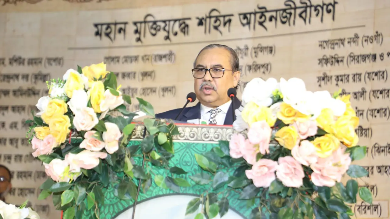 ফিলিস্তিনের সমস্যা সমাধানের আহ্বান প্রধান বিচারপতির