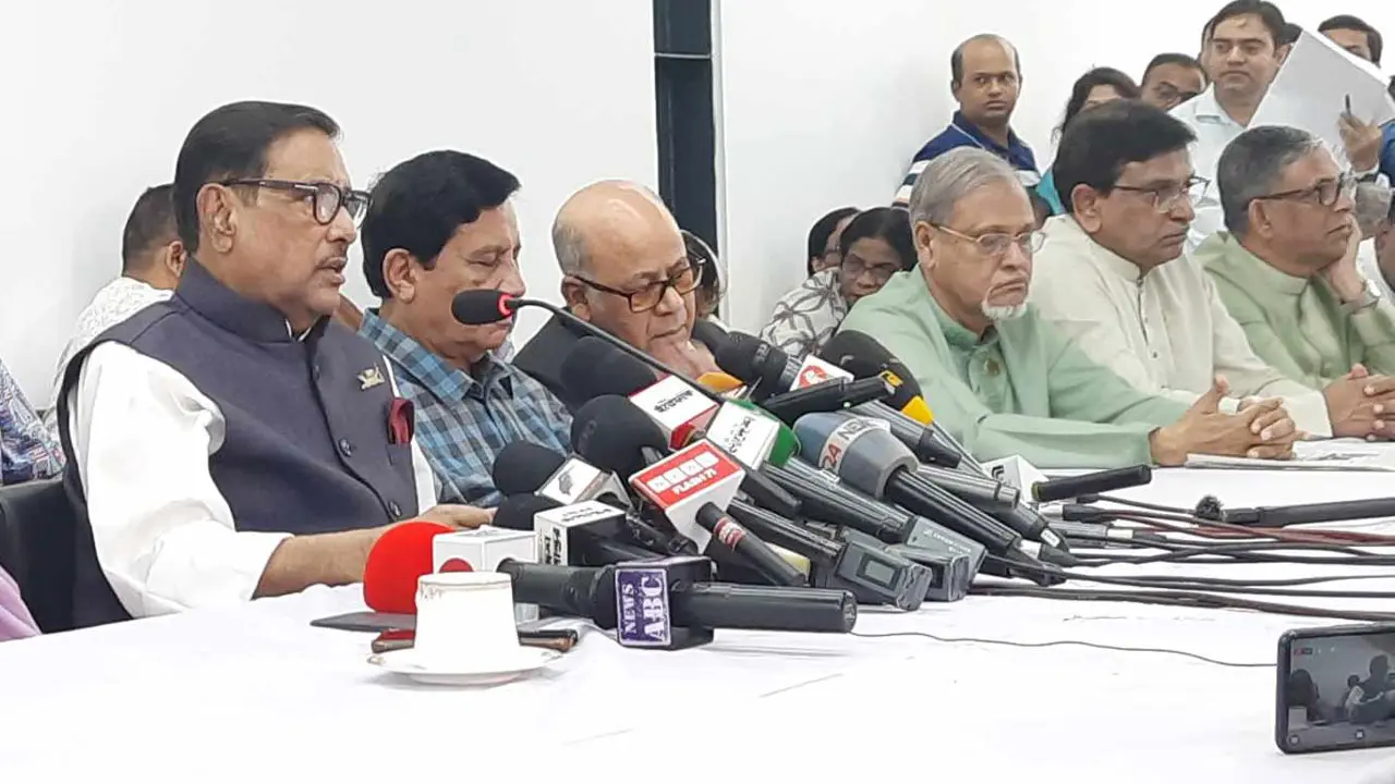 মত পাল্টে নির্বাচনে আসুন : বিএনপিকে কাদের