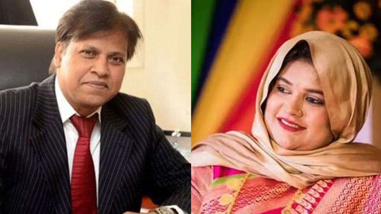 পাপুলের বদলে মনোনয়ন ফরম নিলেন তার স্ত্রী