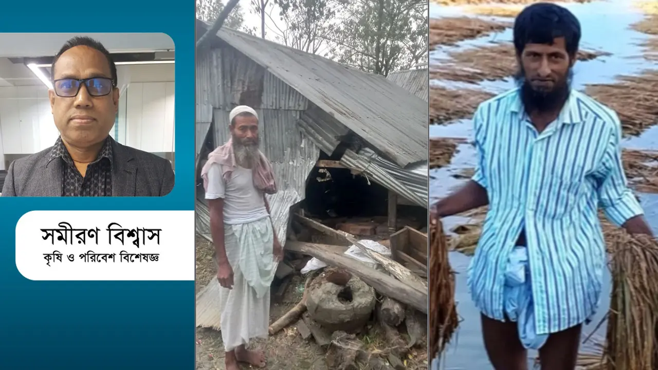 ঘূর্ণিঝড় মিধিলির ক্ষতিকর প্রভাব