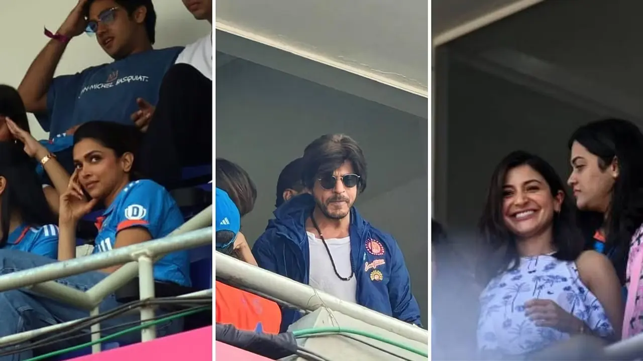 ফাইনালে গ্যালারিতে শাহরুখ, যাকে দেখেই জড়িয়ে ধরলেন