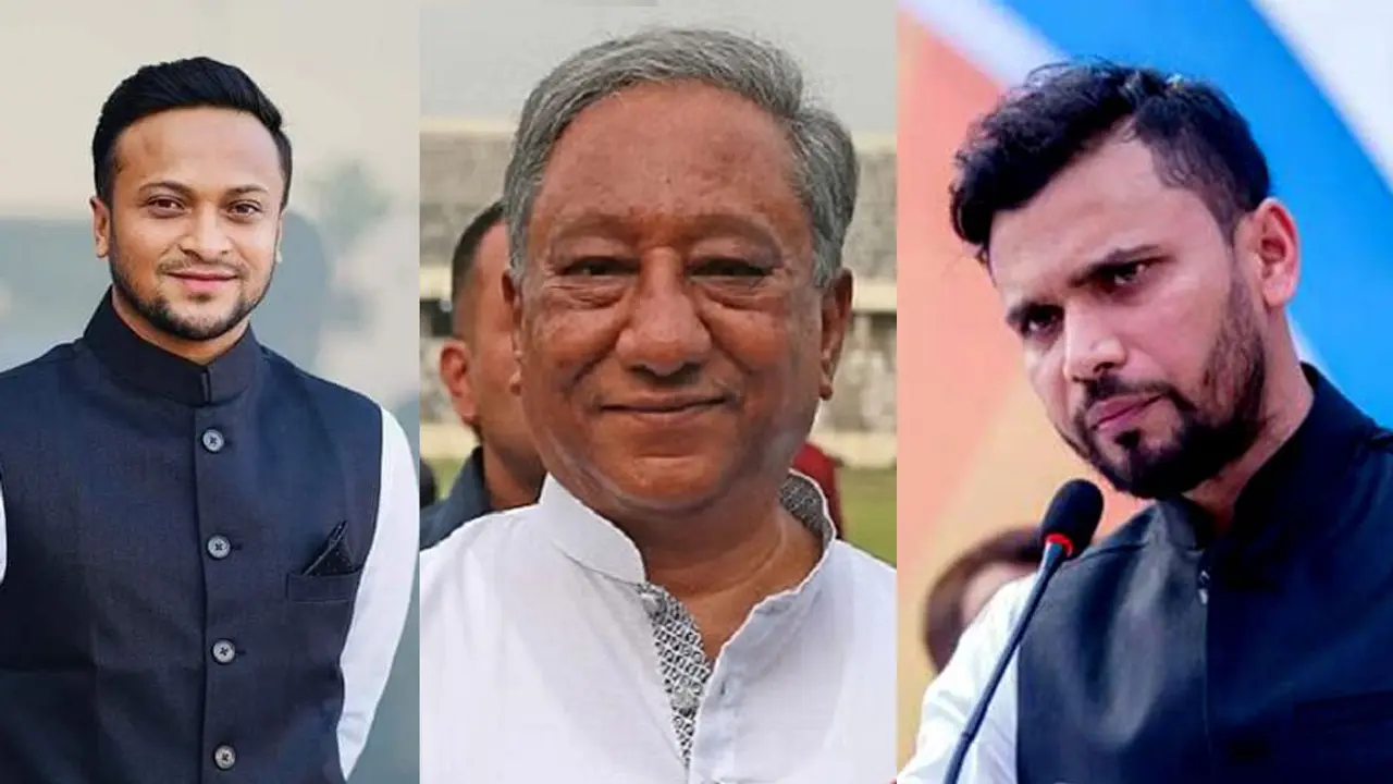 সাকিব-মাশরাফিসহ ক্রীড়াঙ্গনের যারা নৌকার হাল ধরছেন
