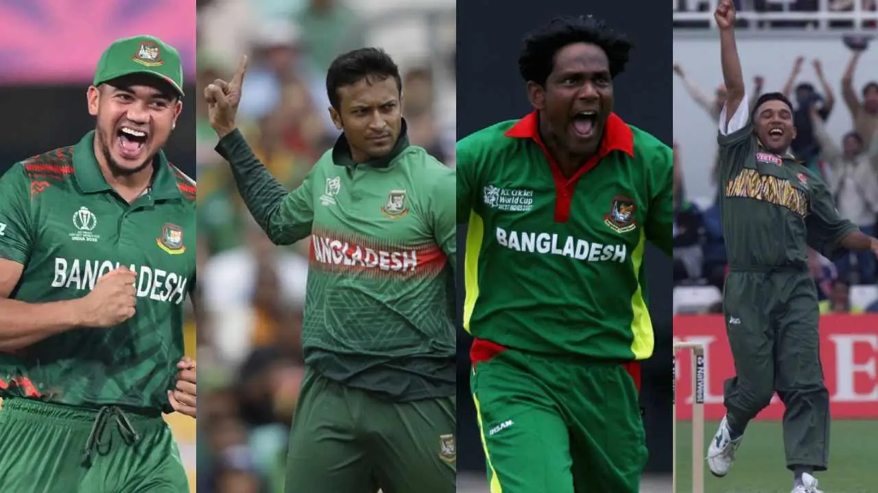 বিশ্বকাপে বাংলাদেশের জার্সি (১৯৯৯ থেকে ২০২৩) 