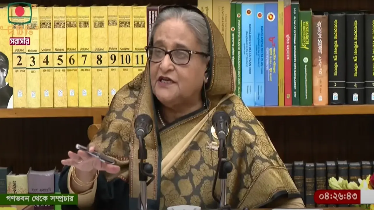 বিএনপির মিথ্যা কথায় কান না দিতে প্রধানমন্ত্রীর আহ্বান