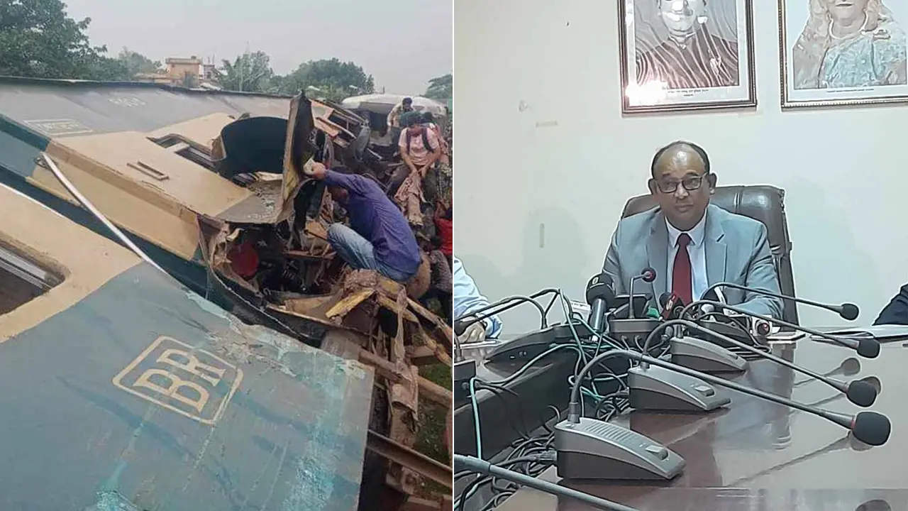ভৈরবে দুর্ঘটনায় নিহতদের পরিবার ১ লাখ টাকা করে পাবে : রেলমন্ত্রী