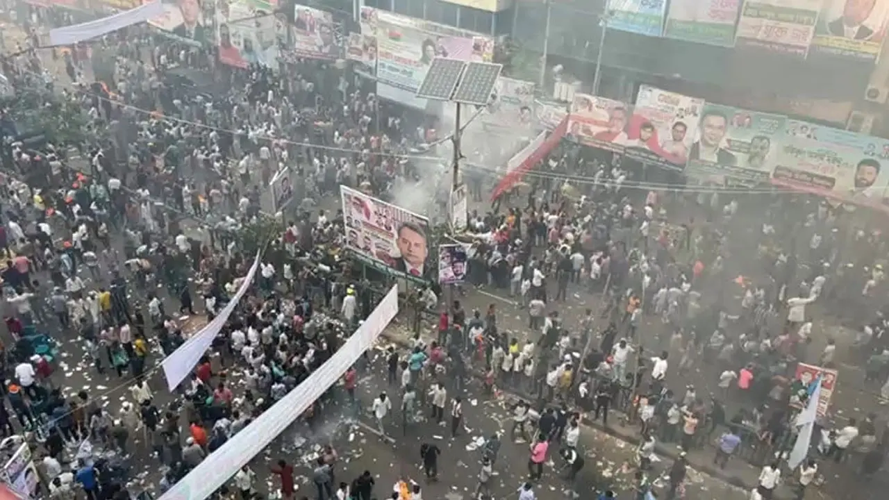 রণক্ষেত্র নয়াপল্টন, ছত্রভঙ্গ বিএনপির নেতা-কর্মীরা