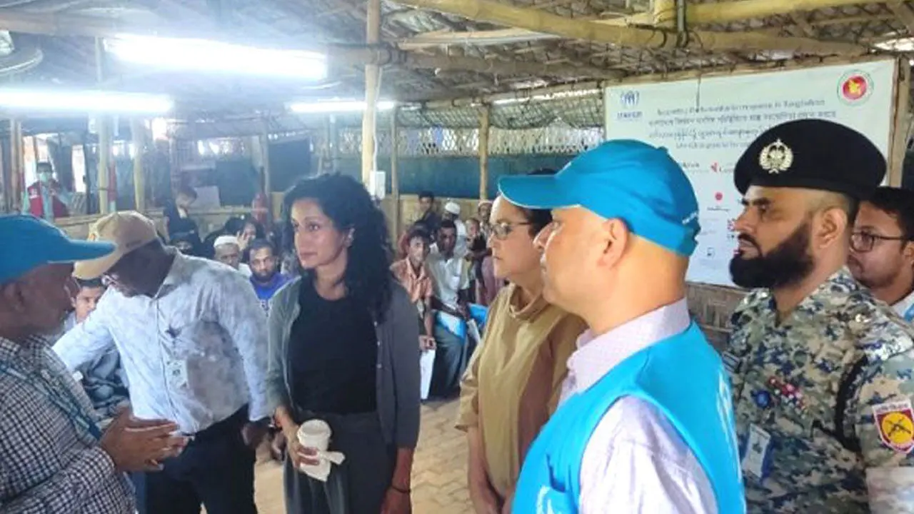 রোহিঙ্গা ক্যাম্পে মার্কিন ডেপুটি অ্যাসিস্ট্যান্ট সেক্রেটারি