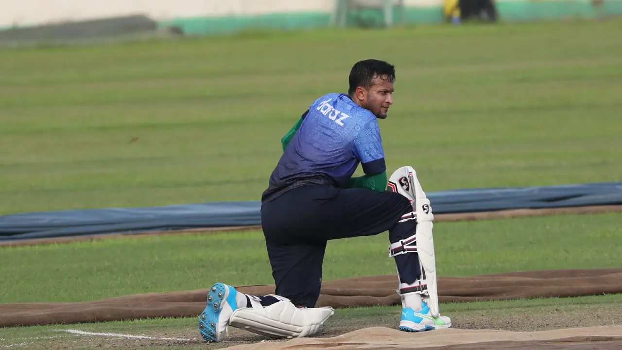 চোট কাটিয়ে অনুশীলনে ফিরলেন সাকিব