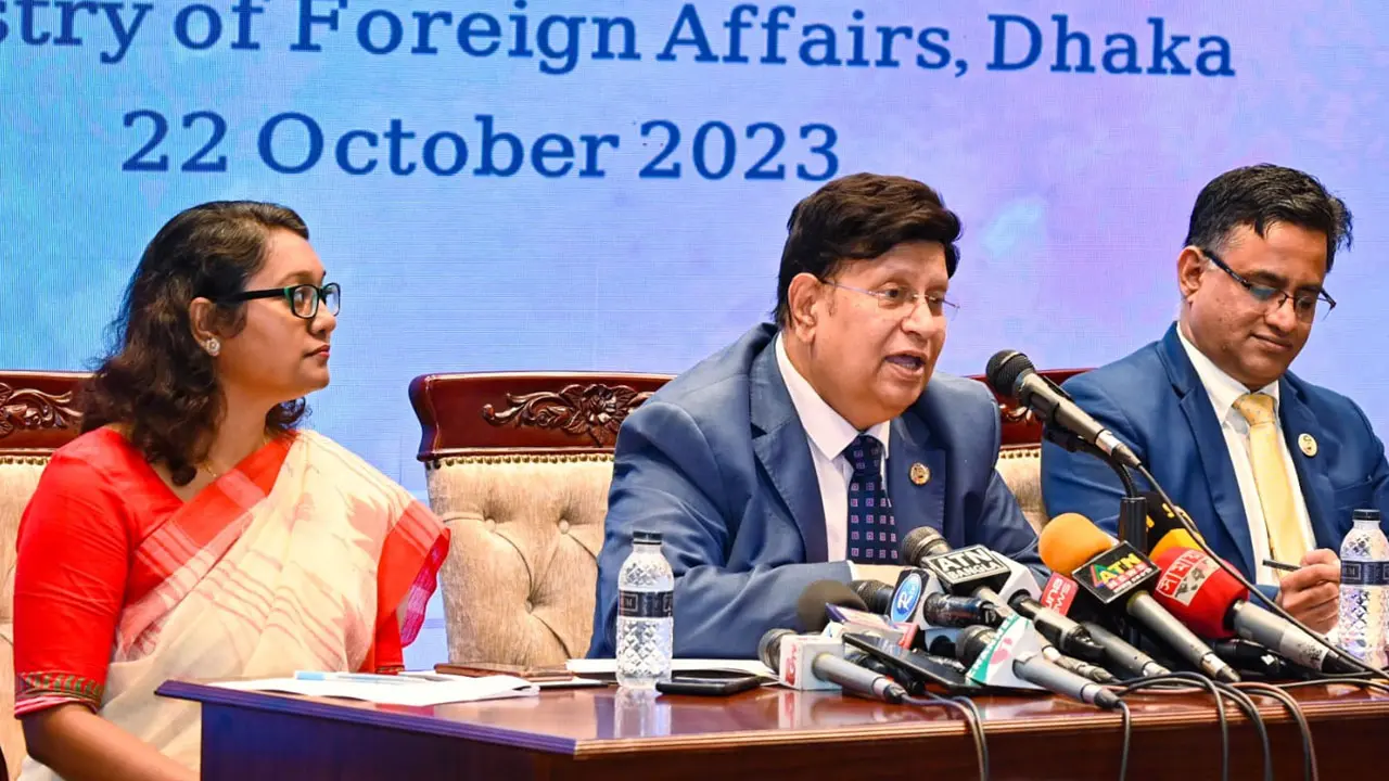 দেশে অপপ্রচার এখন তুঙ্গে : পররাষ্ট্রমন্ত্রী