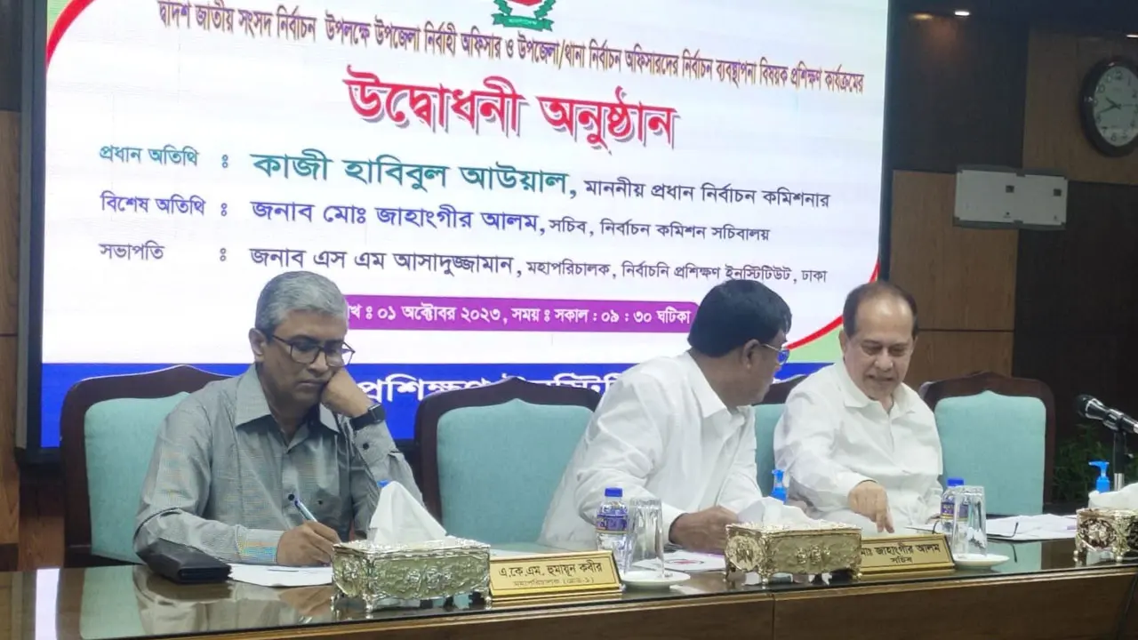 আগের দুই নির্বাচনের বিতর্কের চাপ আমাদের ওপর পড়েছে : সিইসি