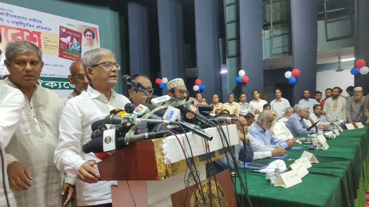 যা কিছু করা দরকার তাই করতে হবে : ফখরুল 