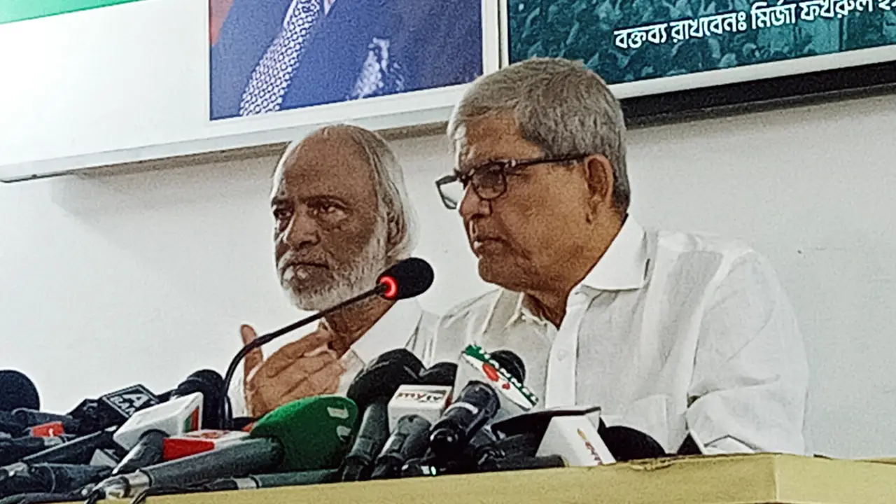 রাজনৈতিক পরিস্থিতি পরিবর্তনে ‘তিন দিনই’ যথেষ্ট : মির্জা ফখরুল