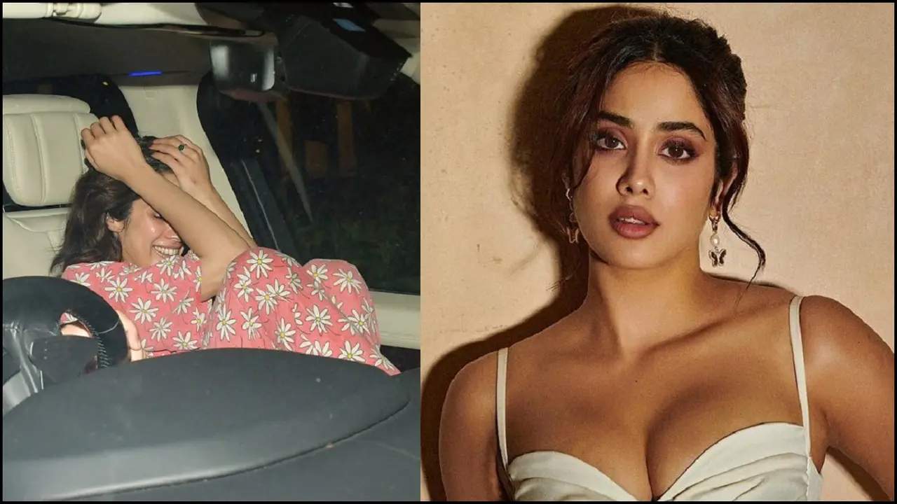 প্রেমিকের বাড়িতে ক্যামেরায় ধরা পড়লেন জাহ্নবী