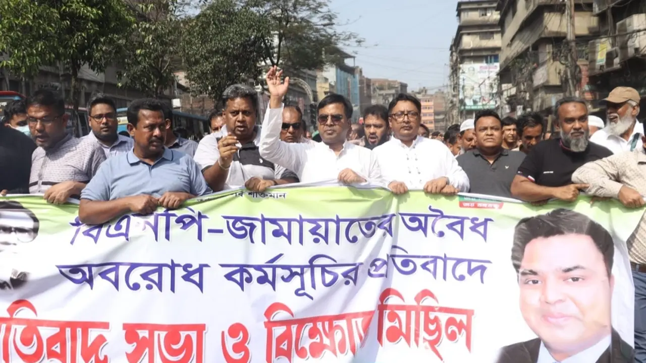 বিএনপির অবরোধ পাগলামি ছাড়া কিছুই না : সাঈদ খোকন