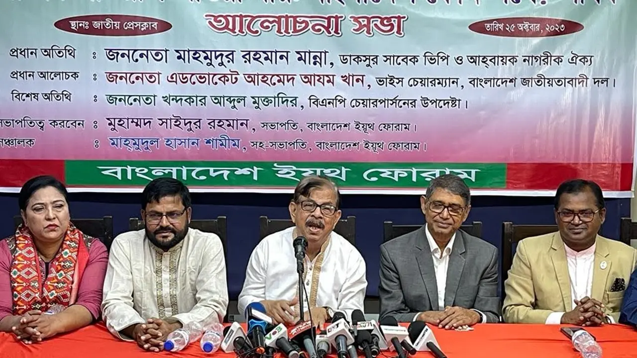 ২৮ তারিখের সমাবেশ দেখে দুনিয়া তাক লেগে যাবে : মান্না