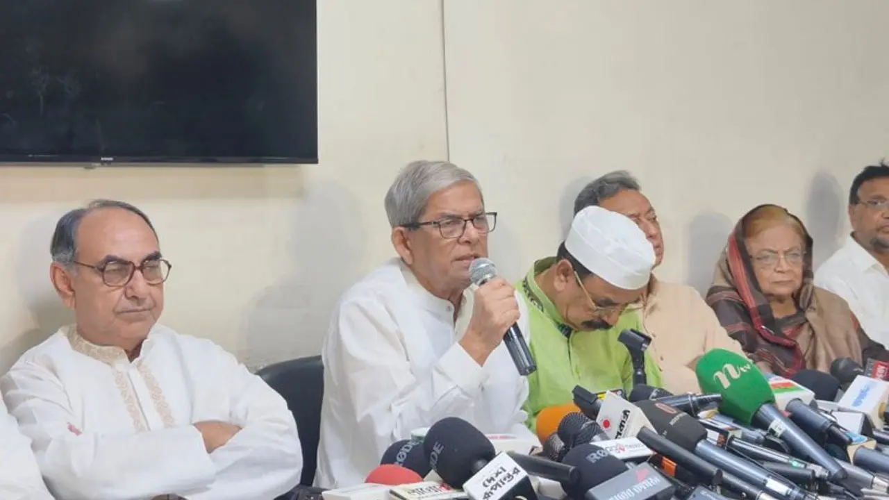 এখনও পুলিশের অনুমতি পায়নি বিএনপি : মির্জা ফখরুল