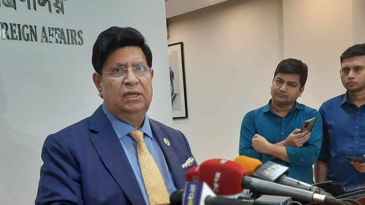 যারা স্যাংশন দেবে তাদের বিরুদ্ধে আমরাও স্যাংশন দেব : ড. মোমেন
