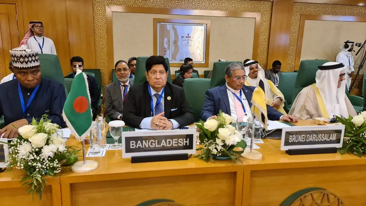 ফিলিস্তিনের পক্ষে মুসলিম বিশ্বকে এক হওয়ার বার্তা বাংলাদেশের