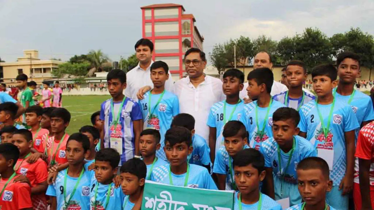 কেরানীগঞ্জে ফুটবলের নবজাগরণে কাজ করছে হামিদ স্পোর্টস একাডেমি