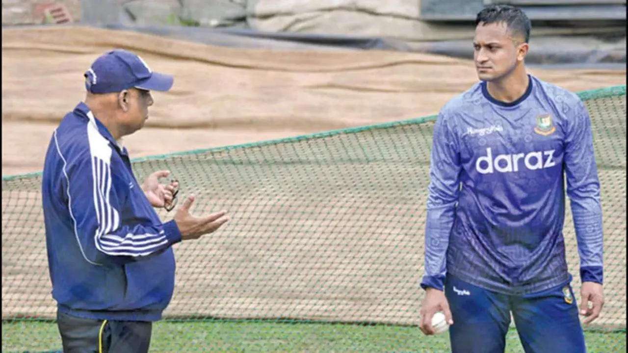 ঢাকায় সাকিবের অনুশীলন নিয়ে মুখ খুললেন কোচ ফাহিম