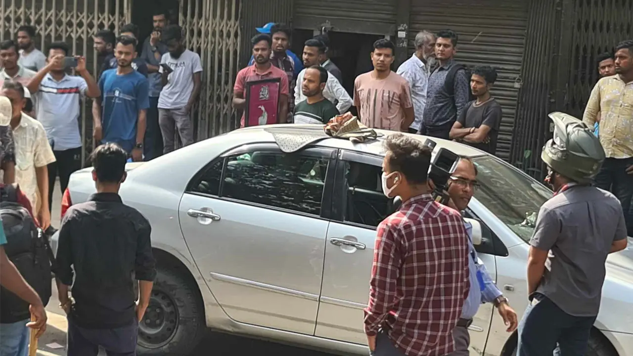 বিজয়নগরে ককটেল বিস্ফোরণ