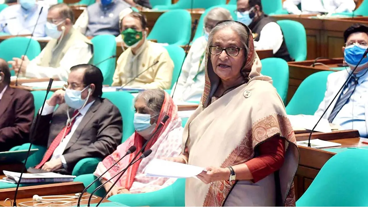 ফিলিস্তিনে মানবাধিকার লঙ্ঘিত হচ্ছে : প্রধানমন্ত্রী