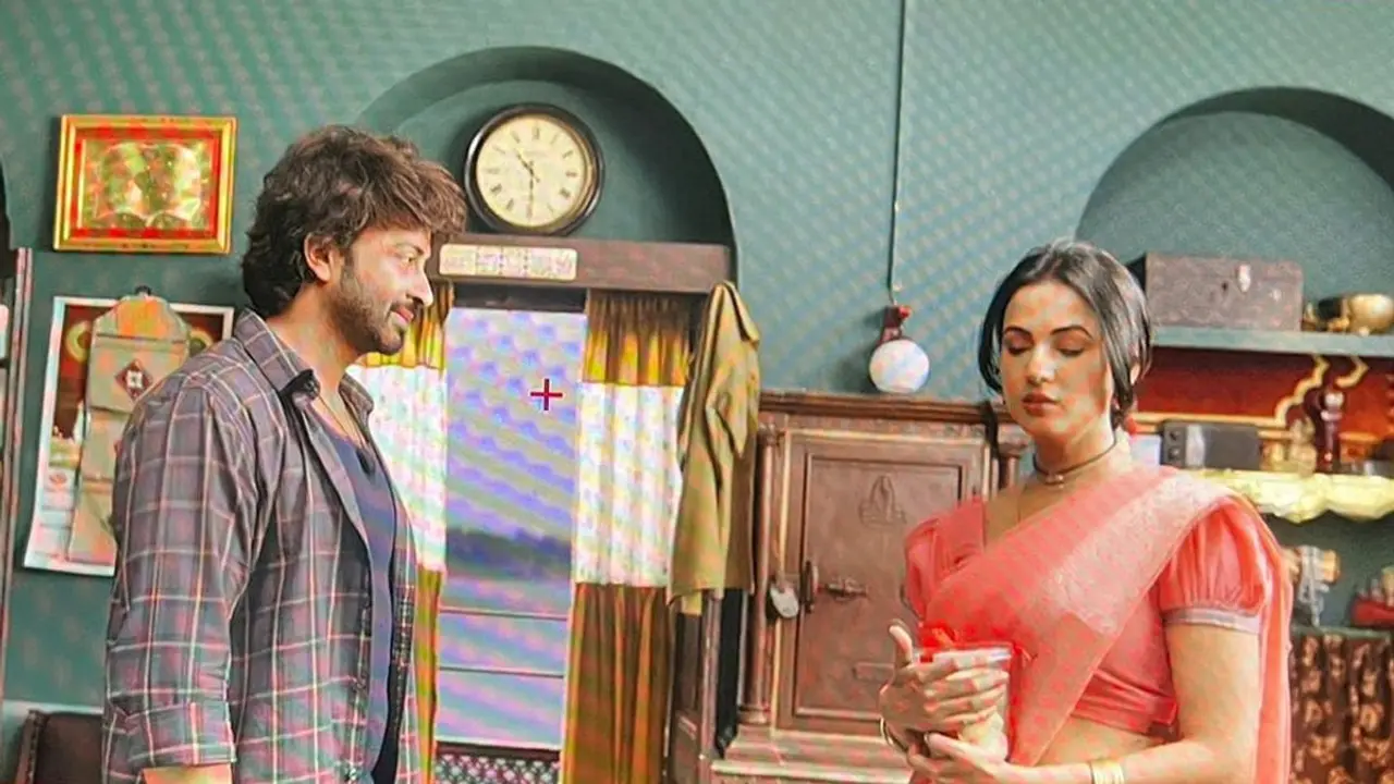 প্রকাশ্যে ‘দরদ’ সিনেমায় শাকিব-সোনালের শুটিং দৃশ্য