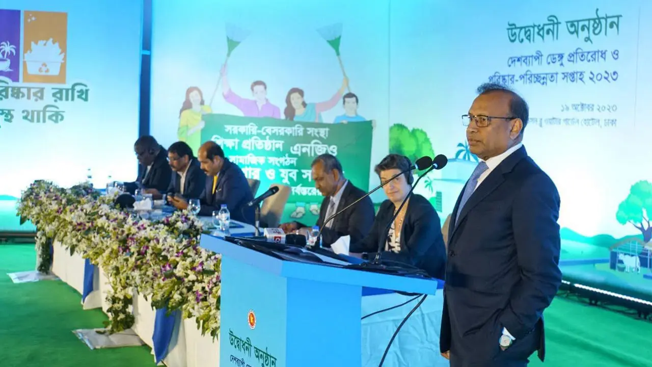‘ডেঙ্গু প্রতিরোধে পরিষ্কার-পরিচ্ছন্নতার চেয়ে কার্যকর উপায় নেই’