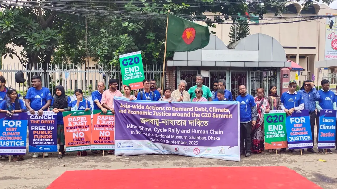 জলবায়ু-ন্যায্যতার দাবি পরিবেশবাদী সংগঠনগুলোর