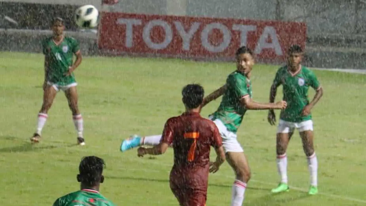 থাইল্যান্ডের কাছে হেরে বিদায় বাংলাদেশের